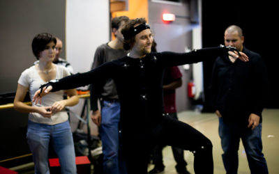 Motion Capture workshop with the students from SAE Institute