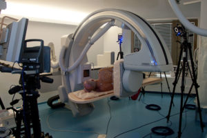 Mocap in fluoroscopy room