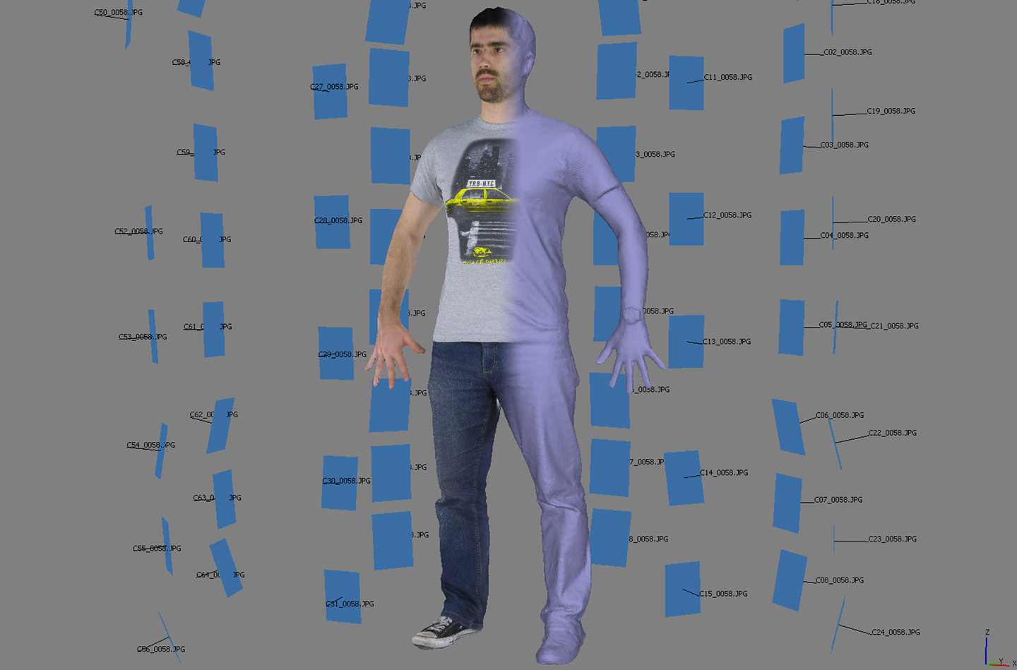 3D body scan