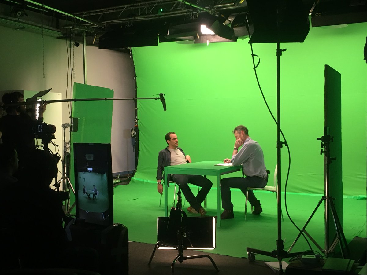 Green screen shooting