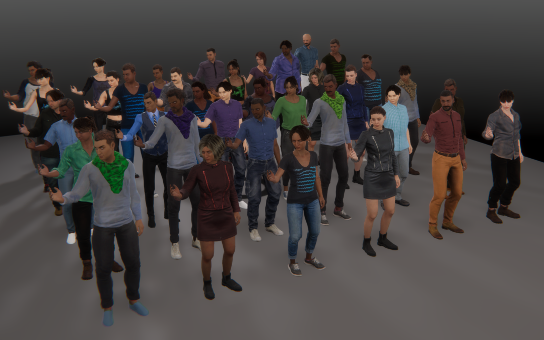 Creating varied virtual populations