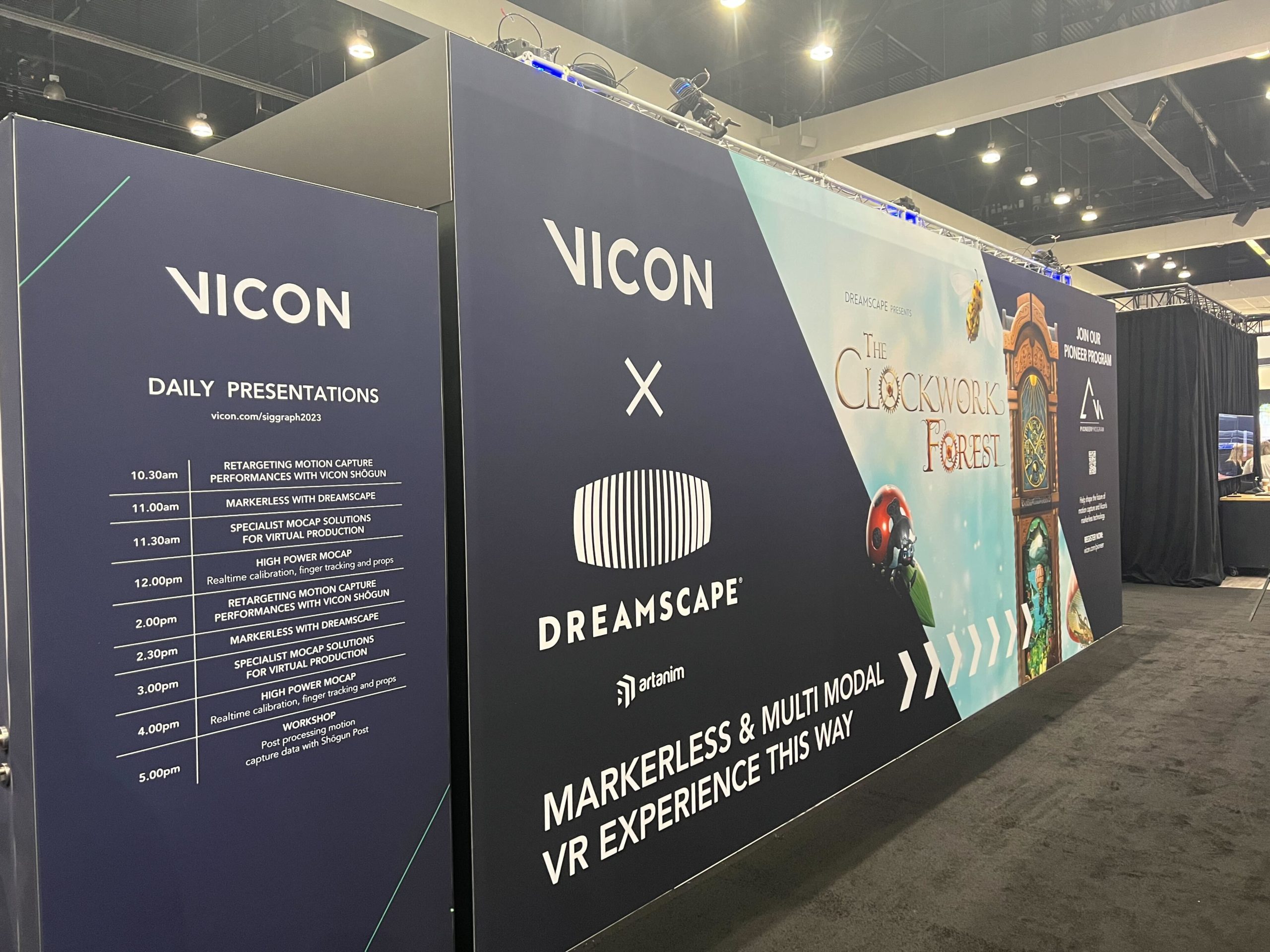 Siggraph2023 Vicon